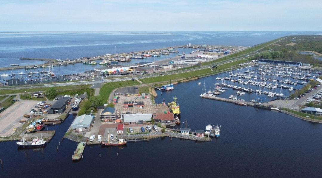Waterhuisjes Op De Pier Van Lauwersmeerplezier! Lauwersoog Extérieur photo